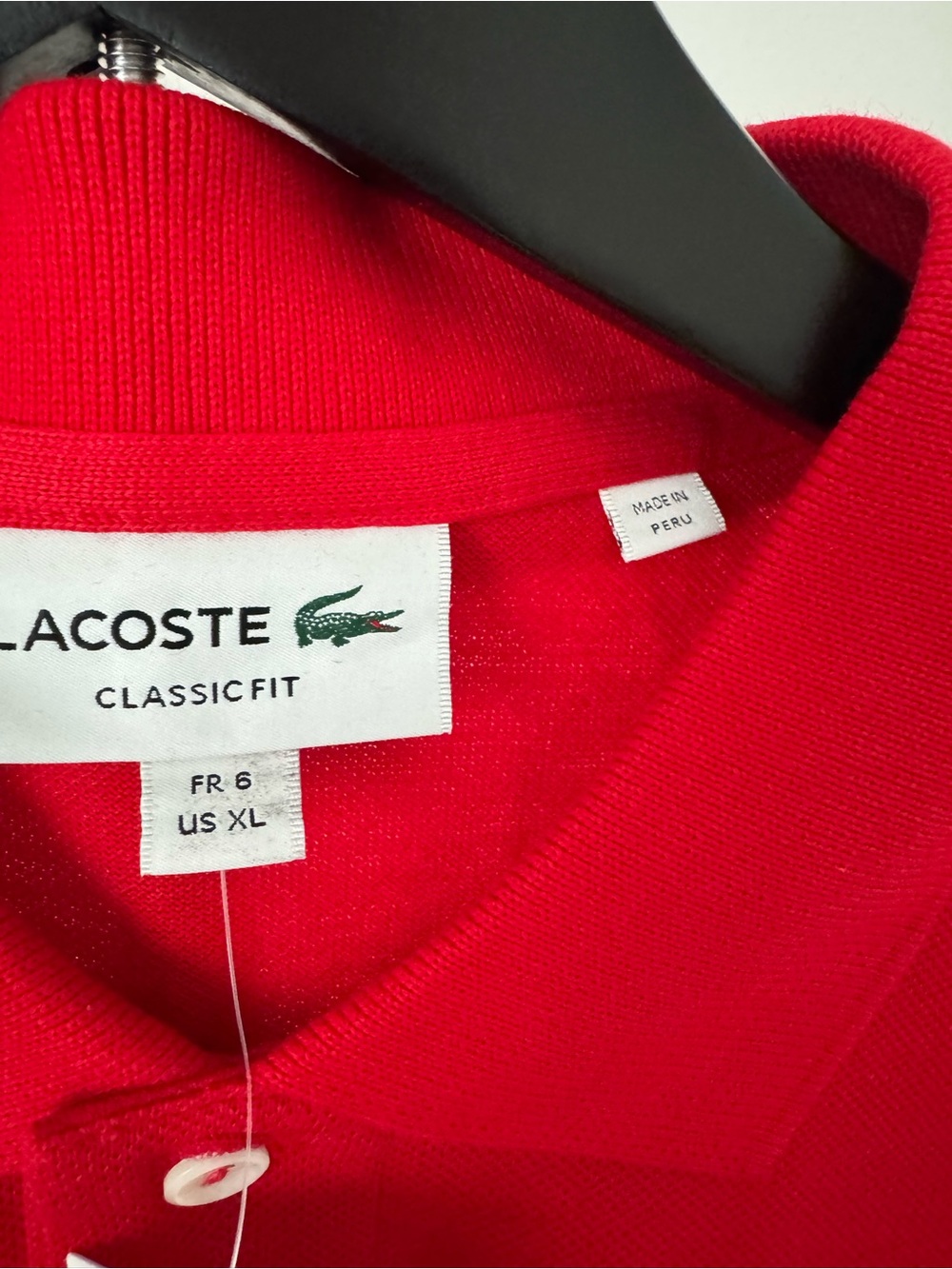 New with tags authentic Lacoste Classic Fit Long Sleeve Polo Shirt - Picture 9 of 16